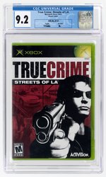 XBOX (2003) TRUE CRIME: STREETS OF LA (Y-FOLDS/B+) CGC 9.2.