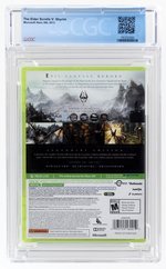 XBOX 360 (2013) THE ELDER SCROLLS V: SKYRIM (LEGENDARY EDITION) (PLATINUM HITS) (Y-FOLDS/A+) CGC 9.2.