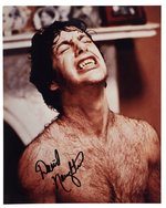 AN AMERICAN WEREWOLF IN LONDON - DAVID NAUGHTON SIGNED PHOTO.