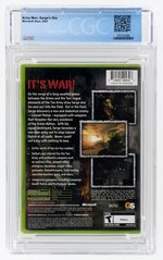 XBOX (2004) ARMY MEN: SARGE'S WAR (Y-FOLDS/A+) CGC 9.4.