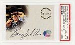THE BRADY BUNCH - BARRY WILLIAMS SIGNED 1998 INKWORKS T.V.'s COOLEST CLASSICS AUTOGRAPH #A6 PSA NM-MT 8.