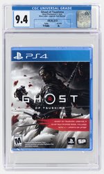 PLAYSTATION PS4 (2020) GHOST OF TSUSHIMA (Y-FOLDS/A+) CGC 9.4.