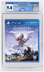 PLAYSTATION PS4 (2017) HORIZON ZERO DAWN (COMPLETE EDITION) (Y-FOLDS/A+) CGC 9.4.