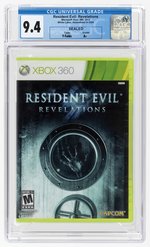 XBOX 360 (2013) RESIDENT EVIL: REVELATIONS (Y-FOLDS/A+) CGC 9.4.