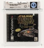 PLAYSTATION PS1 (1996) STAR WARS: REBEL ASSAULT II THE HIDDEN EMPIRE WATA 6.5 A SEALED.