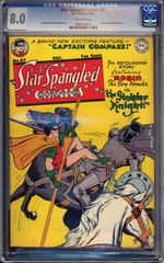 STAR SPANGLED COMICS #87, DECEMBER 1948. CGC 8.0