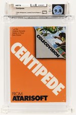 ATARISOFT COLECOVISION (1983) CENTIPEDE (ORANGE BOX) WATA 9.8 A++ SEALED.
