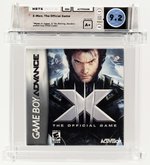 NINTENDO GAME BOY ADVANCE (2006) X-MEN: THE OFFICIAL GAME WATA 9.2 A+ SEALED.