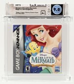 NINTENDO GAME BOY ADVANCE (2001) DISNEY'S THE LITTLE MERMAID: MAGIC IN TWO KINGDOMS WATA 9.0 A+ SEALED.