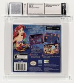 NINTENDO GAME BOY ADVANCE (2001) DISNEY'S THE LITTLE MERMAID: MAGIC IN TWO KINGDOMS WATA 9.0 A+ SEALED.