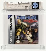 NINTENDO GAME BOY ADVANCE (2002) GREMLINS: STRIPE VS GIZMO WATA 8.5 A SEALED.