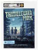 PLAYSTATION PS4 (2018) THIMBLEWEED PARK (BIG BOX EDITION) VGA 85+ NM+ (GOLD LEVEL).