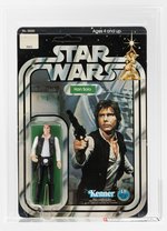 STAR WARS (1978) - HAN SOLO 12 BACK-A AFA 75 EX+/NM.