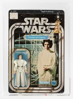 STAR WARS (1978) - PRINCESS LEIA ORGANA 12 BACK-A AFA 50 Y-VG.