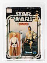 STAR WARS (1978) - LUKE SKYWALKER 12 BACK-B AFA 60 EX.