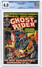 MARVEL SPOTLIGHT #5 AUGUST 1972 CGC 4.0 VG (FIRST GHOST RIDER).