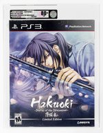 PLAYSTATION PS3 (2014) HAKUOKI: STORIES OF THE SHINSENGUMI (LIMITED EDITION) VGA 80+ NM.