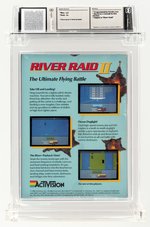 ATARI 2600 (1988) RIVER RAID II (BLUE BOX / NOTCH LID) WATA 6.5 A+ SEALED.