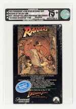 RAIDERS OF THE LOST ARK 1983 PARAMOUNT HOME VIDEO BETAMAX TAPE VGA 75+ EX+/NM (RECORDED ON SCOTCH STICKER).