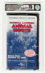 ANIMAL HOUSE 1998 UNIVERSAL HOME VIDEO VHS TAPE VGA 75 EX+/NM (FULL-LENGTH SCREENING COPY).