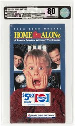 HOME ALONE 1991 FOX VIDEO VHS TAPE VGA 80 NM (PEPSI REBATE/AMERICAN AIRLINES DISCOUNTS).