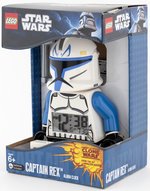 STAR WARS LEGO CAPTAIN REX ALARM CLOCK.