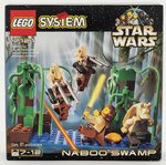 STAR WARS LEGO NABOO SWAMP FACTORY SEALED SET.