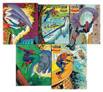 "THE AMAZING SPIDER-MAN" PUZZLE LOT.