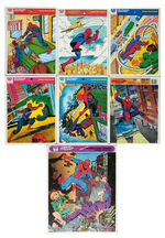 "THE AMAZING SPIDER-MAN" PUZZLE LOT.