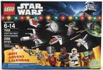 STAR WARS LEGO 2011 ADVENT CALENDAR FACTORY SEALED SET.