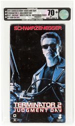 TERMINATOR 2: JUDGEMENT DAY 1991 CAROLCO HOME VIDEO VHS TAPE VGA 70+ EX+.