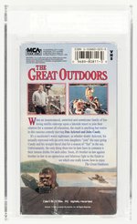 THE GREAT OUTDOORS 1990 MCA HOME VIDEO VHS TAPE VGA 75+ EX+/NM (ITA GOLD AWARD STICKER).