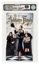 THE ADDAMS FAMILY 1992 PARAMOUNT HOME VIDEO VHS TAPE VGA 80 NM.