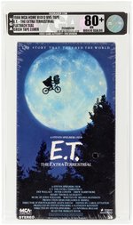 E.T. - THE EXTRA-TERRESTRIAL 1988 MCA HOME VIDEO VHS TAPE VGA 80+ NM (GREEN TAPE COVER).