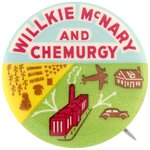 WILLKIE McNARY AND CHEMURGY HIGH GRADE CLASSIC 1940 BUTTON HAKE #2035.