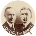 COOLIDGE & DAWES SEPIA TONED REAL PHOTO JUGATE BUTTON HAKE #2.