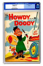 HOWDY DOODY #8 MAY JUNE 1951 CGC 9.0 CREAM TO OFF-WHITE PAGES FILE COPY.