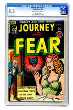 JOURNEY INTO FEAR #3 SEPTEMBER 1951 CGC 8.5 CREAM TO OFF-WHITE PAGES.