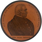 TAYLOR OLD ROUGH AND READY 1848 CAMPAIGN SNUFF BOX.