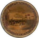 WELCOME LAFAYETTE IN THE UNITED STATES OF AMERICA RARE 1824 SNUFF BOX.