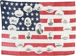 ROOSEVELT GREAT WHITE FLEET 1907-1909 SILK AMERICAN FLAG.