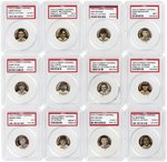 1910-1912 SWEET CAPORAL CIGARETTES HIGH GRADE COMPLETE SET OF 204 BUTTONS WITH MANY HOF PLAYERS.