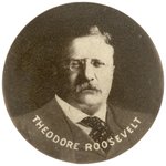 THEODORE ROOSEVELT BOLD 1912 PORTRAIT BUTTON UNLISTED IN HAKE.