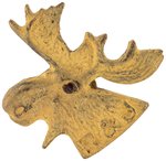 ROOSEVELT R & J RARE 1912 BULL MOOSE STUD BACK BADGE.