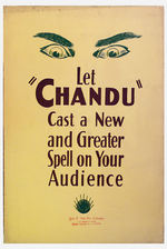 BELA LUGOSI “THE RETURN OF CHANDU” PROMOTIONAL PACKET.