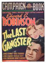 Edward G Robinson The Last Gangster Movie Campaign Book