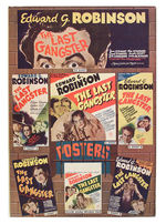 Edward G Robinson The Last Gangster Movie Campaign Book