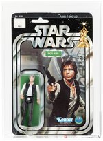 STAR WARS (1978) - HAN SOLO 12 BACK-B AFA 75+ EX+/NM (SMALL HEAD).