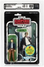 STAR WARS: THE EMPIRE STRIKES BACK (1982) - HAN SOLO (BESPIN OUTFIT) 48 BACK-C AFA 80 NM.