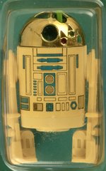 STAR WARS: THE POWER OF THE FORCE (1985) - ARTOO-DETOO (R2-D2) POP-UP LIGHTSABER 92 BACK AFA 80 Y-NM.